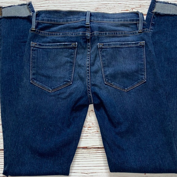 Frame Denim Le High Skinny de Jeanne Jeans in Woodbine Sz 24 - Picture 13 of 15